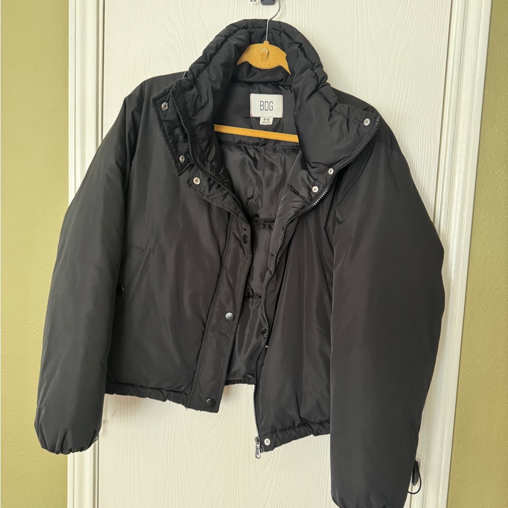 BDG Black Puffer Jacket